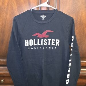 Hollister Black Long Sleeve Shirt